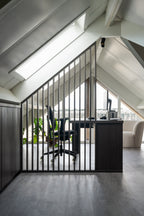 Van zolder naar stijlvolle werkruimte