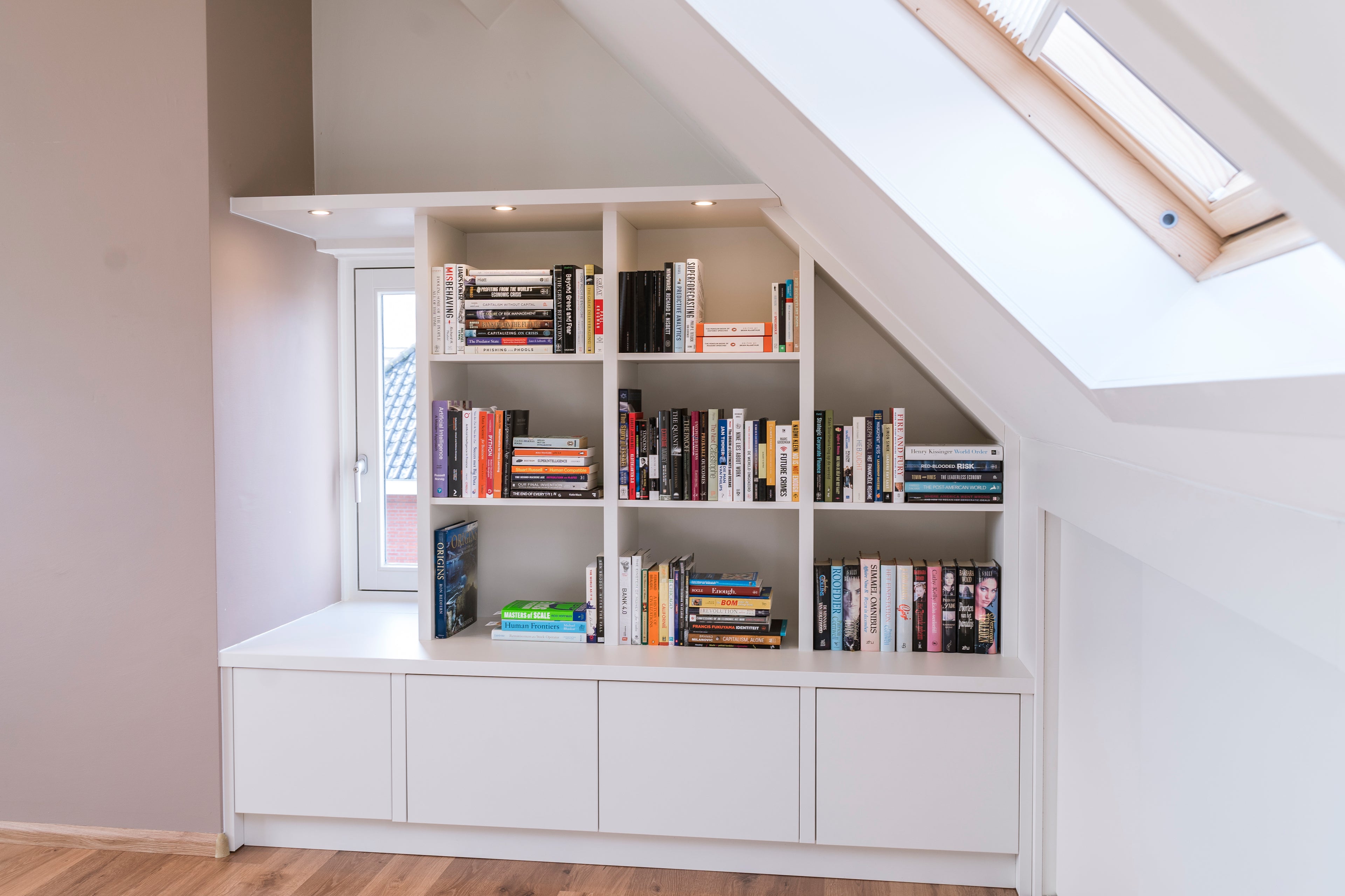 Van zolder naar moderne werkplek