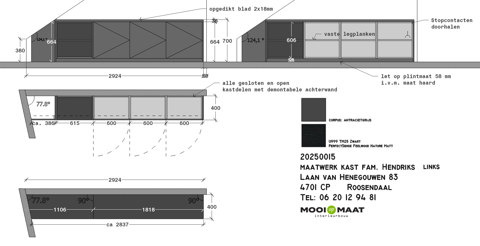 Sfeervol haardmeubel